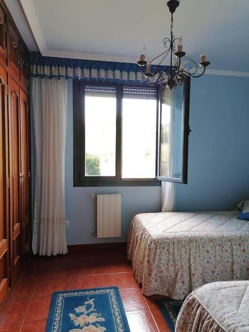 La casa azul: Un lugar mágico y acogedor en finca Juncedo Exterior foto